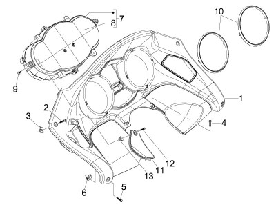 Συγκρότημα οργάνων - Cruscotto